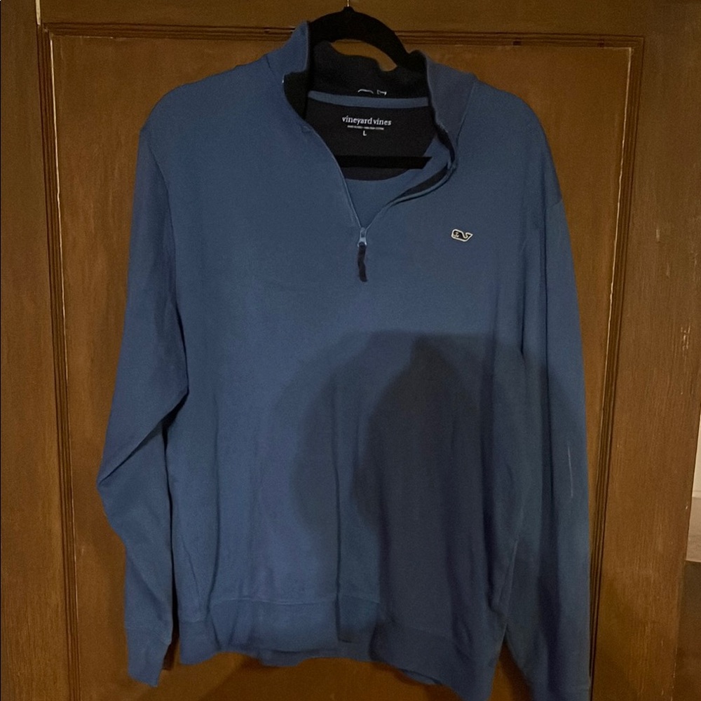 Vineyard Vines Blue Lightweight Pullover Jacket